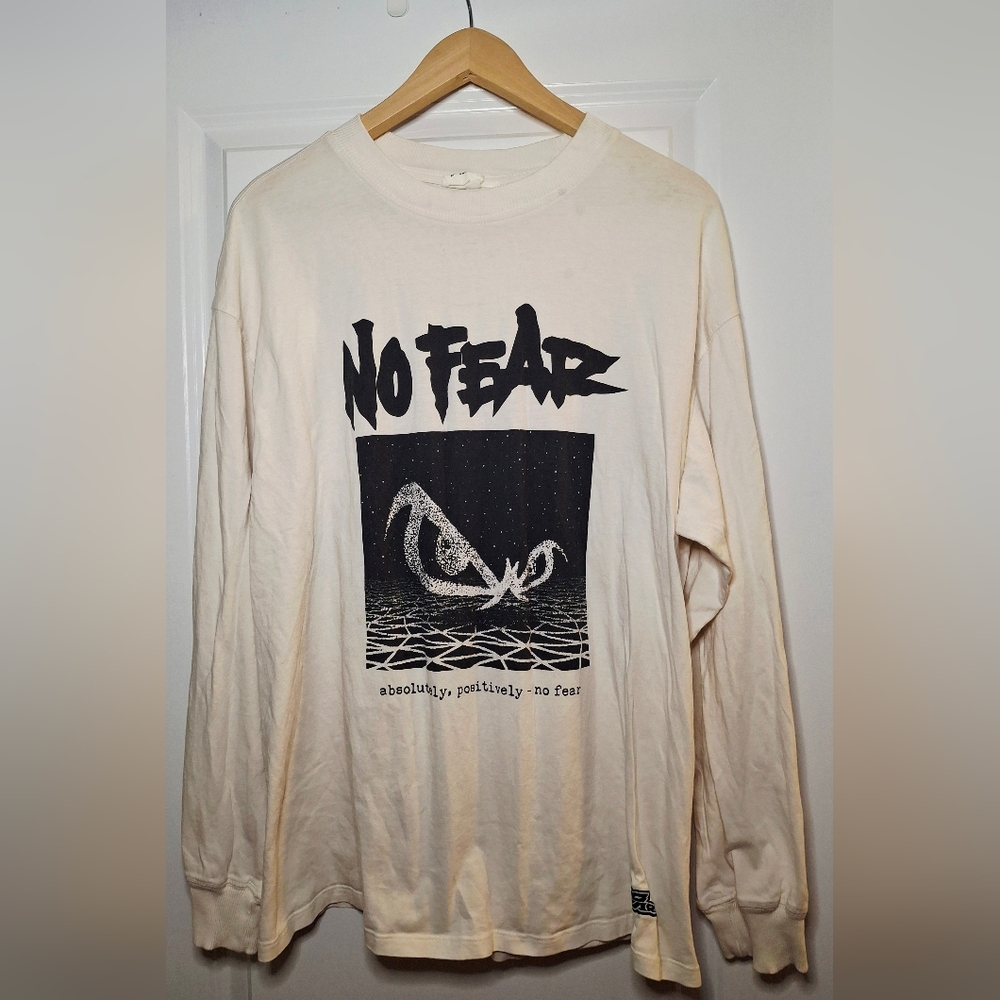 No Fear Graphic Long Sleeve Shirt (L)
